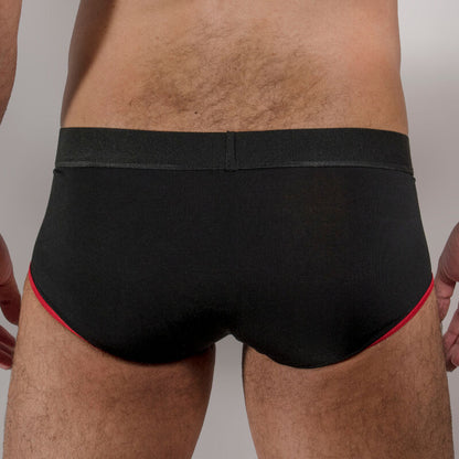 Macho ms24a slip slip rosso scuro s