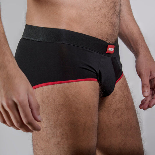 Macho ms24a slip slip rosso scuro s