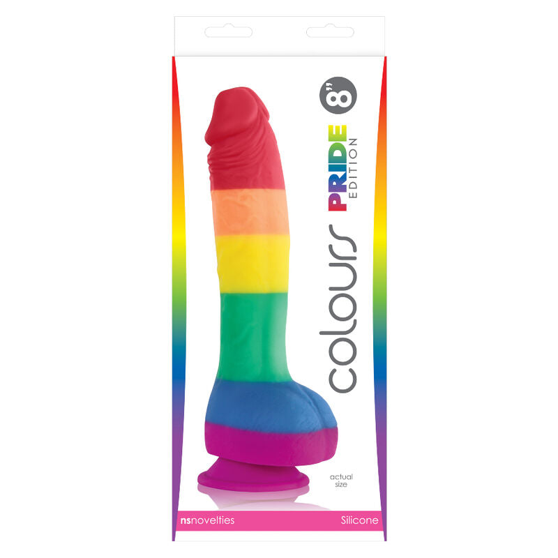 Pride - dildo bandiera lgbt 19 cm