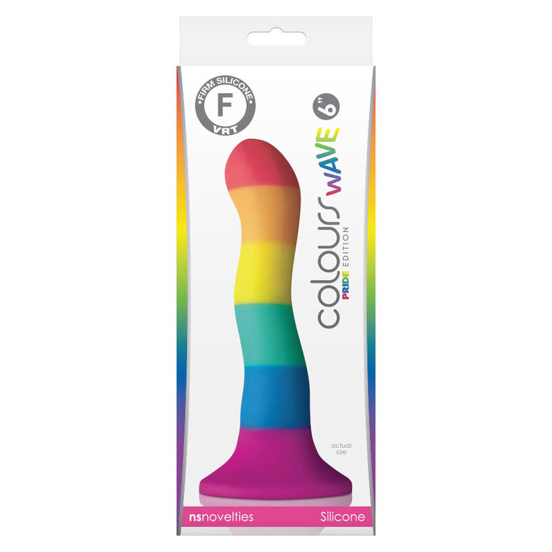 Pride - bandiera lgbt dildo wave 17 cm