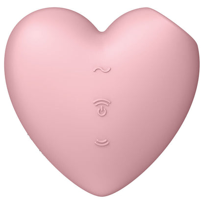 Succhia clitoride Satisfyer Cutie heart - rosa