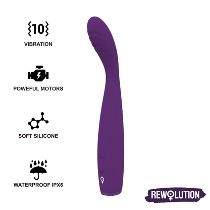 Rewolution rewostim vibratore flessibile