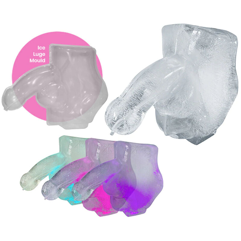 Gioca con me enorme penis ghiaccio luge mold