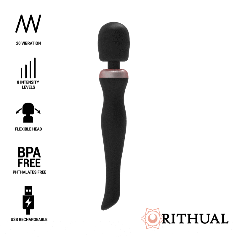 Wand Massager Rithual akasha 2.0 nero