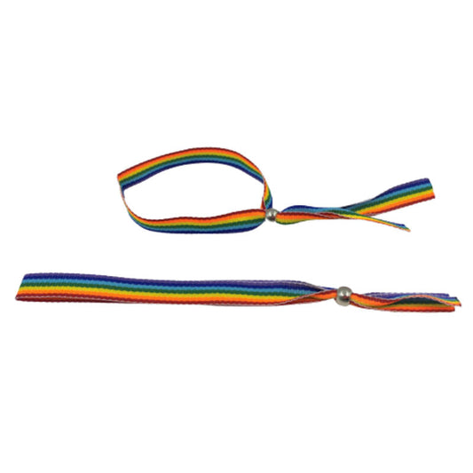 Pride - bracciale a sfera in argento con bandiera lgbt