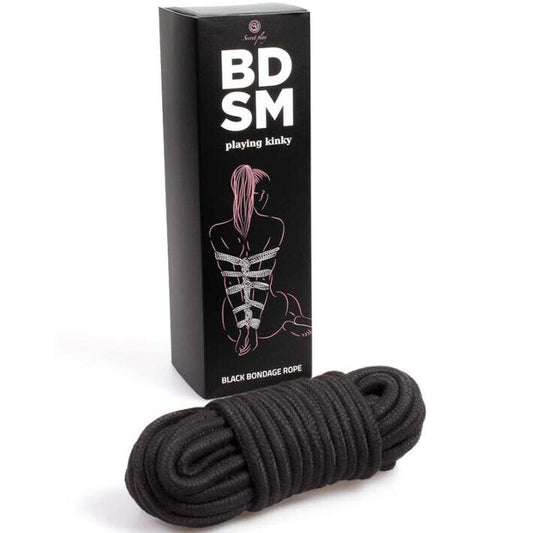 Corde Secretplay BDSM collection nera