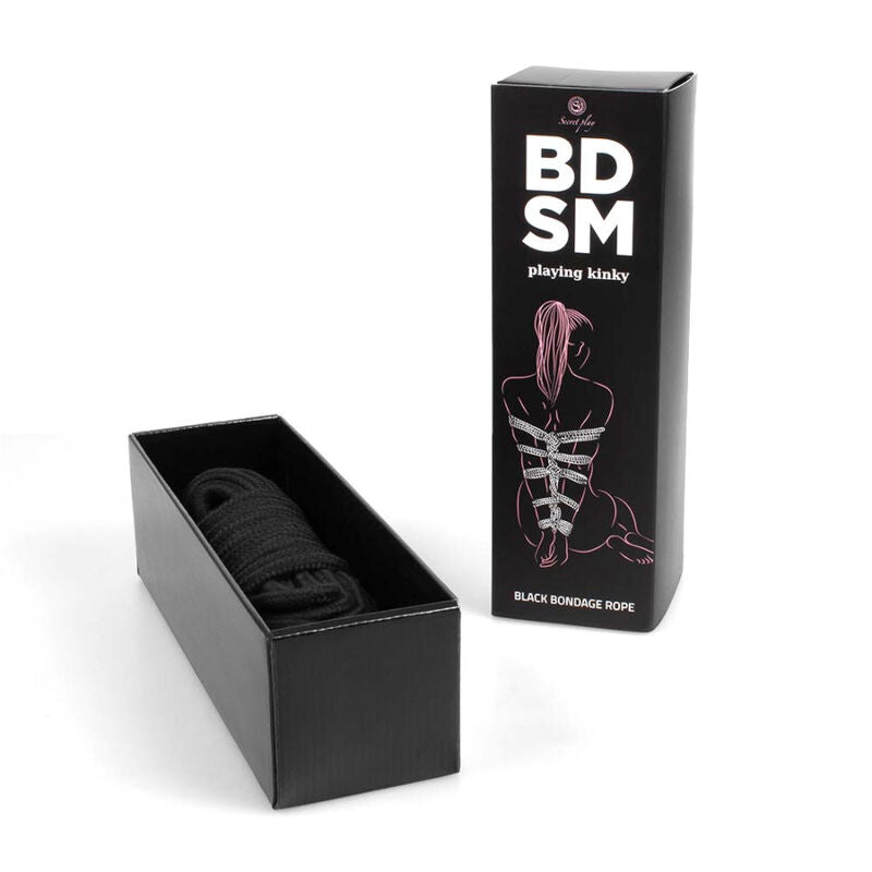 Corde Secretplay BDSM collection nera
