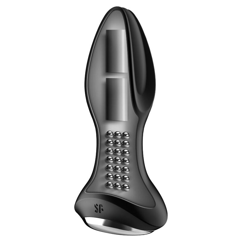 Tappo rotator satisfyer 2+ tappo vibrante - nero