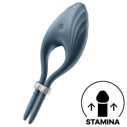 Anello Vibrante Satisfyer Duelist Grigio