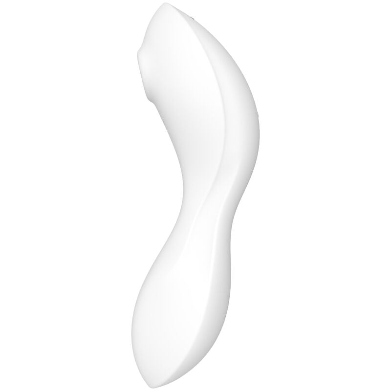 Succhia Cltoride + Punto G Satisfyer Curvy Trinity 5 Bianco