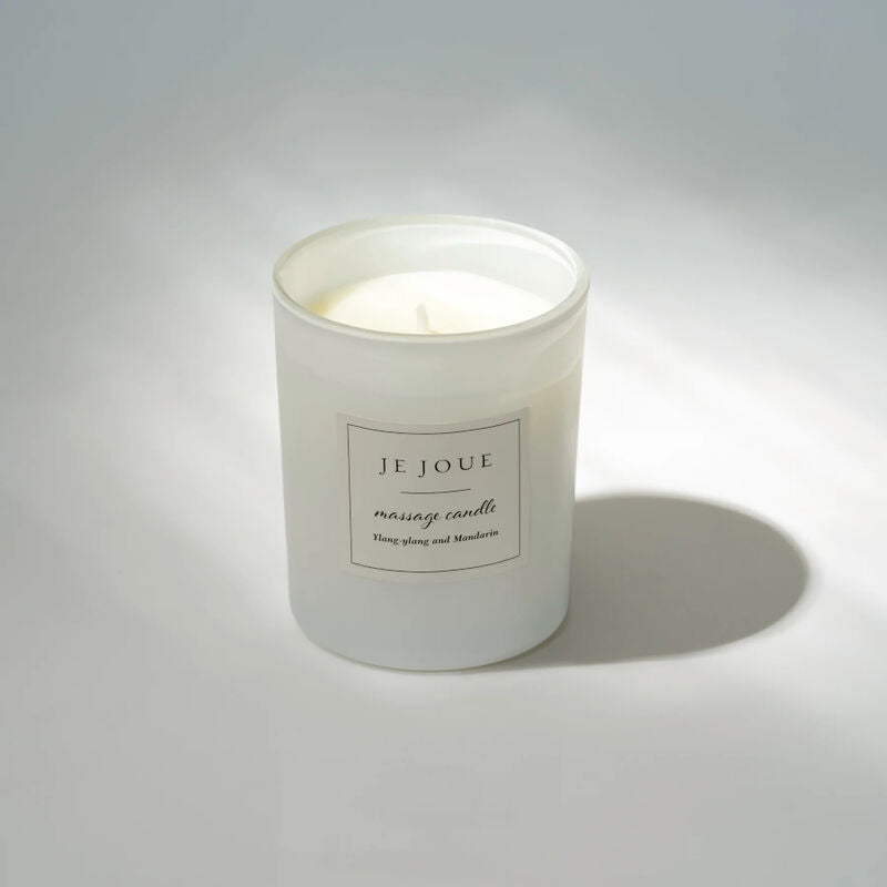 Candela da massaggio di lusso je joue - ylang ylang e mandarino