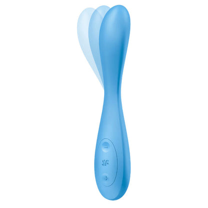 Vibratore punto g multifunzionale Satisfyer flex 4 blu