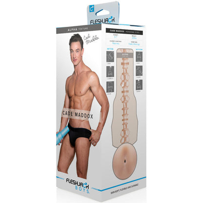 Masturbatore da uomo Fleshjack Cade Maddox Ano Colore Carne