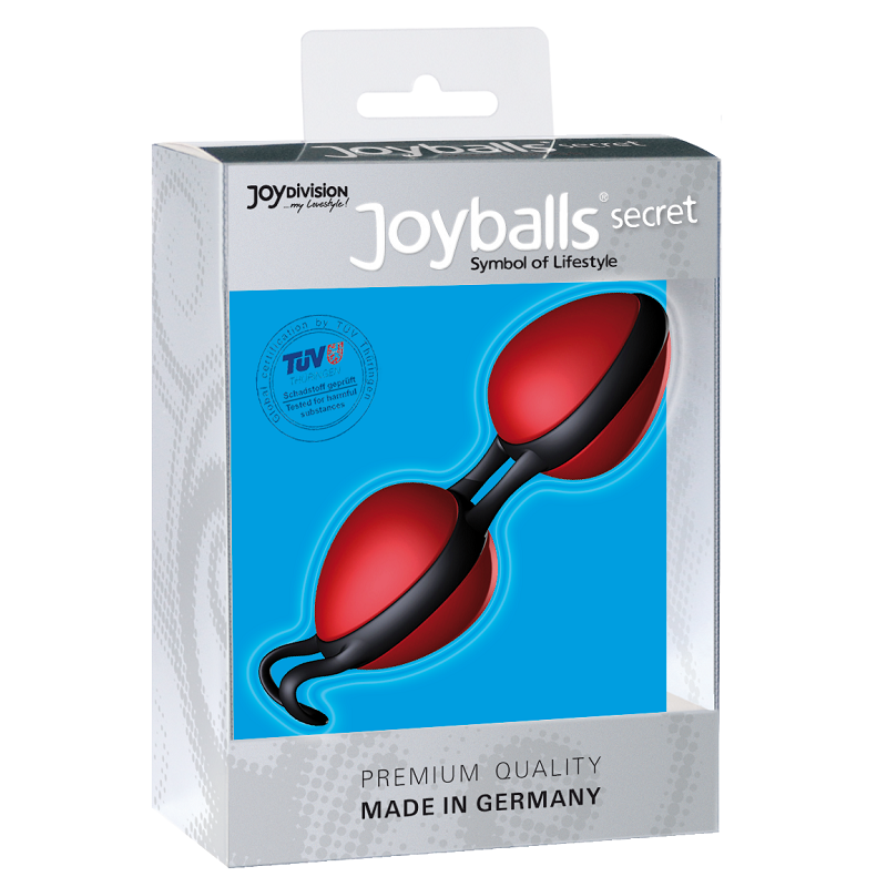 Palline vaginali JoyDivision JoyBalls nero e rosso