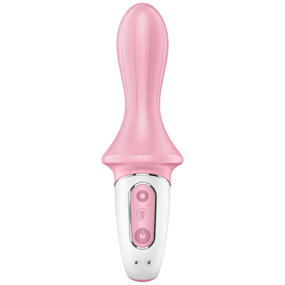Satisfyer air pump booty 5+ vibratore anale gonfiabile - rosa