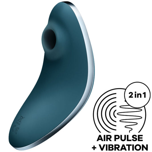 Succhia Clitoride Satisfyer Vulva Lover 1 Blu