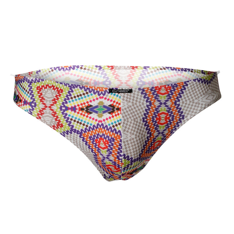 Cut4men - pantalone vita bassa aztec l