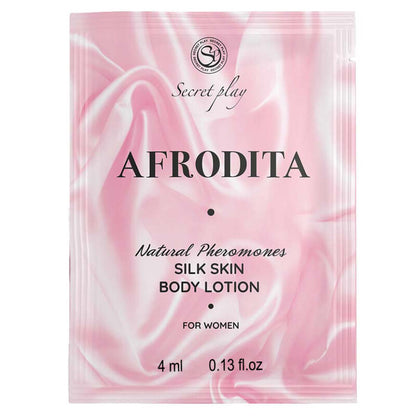 Secret play lozione corpo monodose pelle seta afrodite 10ml