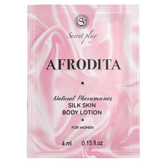 Secret play lozione corpo monodose pelle seta afrodite 10ml