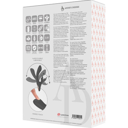 ANNE'S DESIRE  - RABBIT TECNOLOGIA DI CONTROLLO REMOTO UN WATCHME NERO