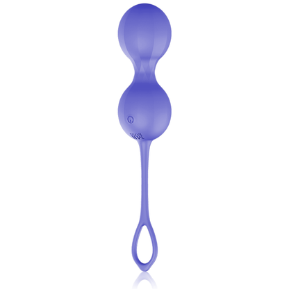 Palline vaginali Mr Boss 2 palline vibranti con telecomando viola