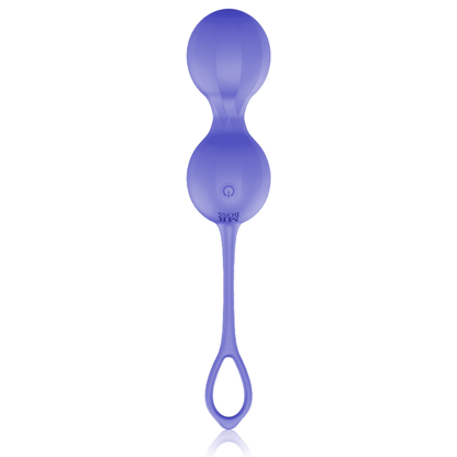 Palline vaginali Mr Boss 2 palline vibranti con telecomando viola