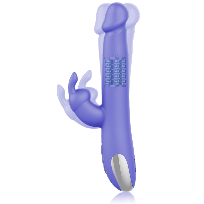 Vibratore Rabbit Mr Boss Arturo Compatibile con Watchme Wireless Viola