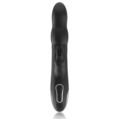Vibratore Rabbit Brilly Glam Moebius Compatibile con Watchme Nero