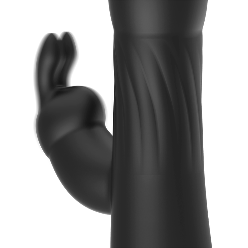 Vibratore Rabbit Brilly Glam Moebius Compatibile con Watchme Nero
