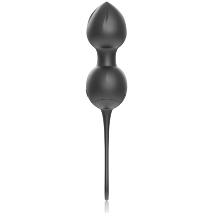 Boules vaginales Brilly glam 2 boules vibrantes avec télécommande noire
