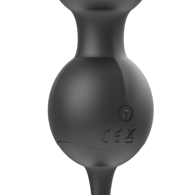 Boules vaginales Brilly glam 2 boules vibrantes avec télécommande noire