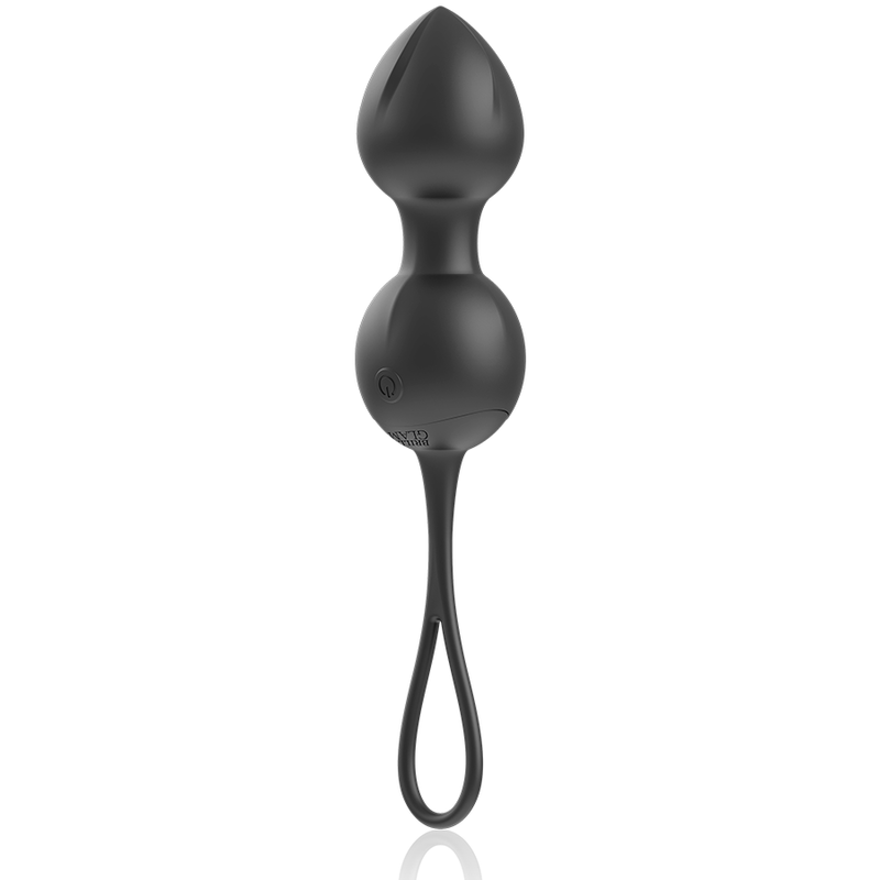 Boules vaginales Brilly glam 2 boules vibrantes avec télécommande noire