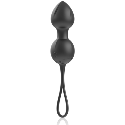 Boules vaginales Brilly glam 2 boules vibrantes avec télécommande noire