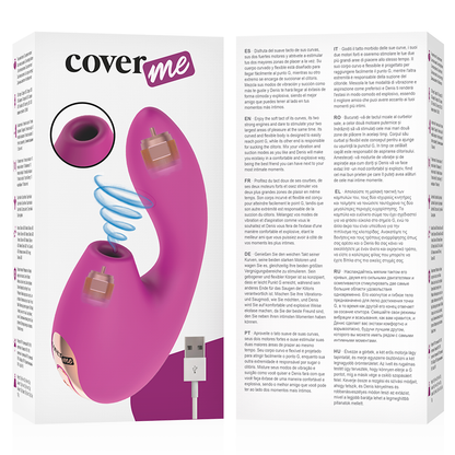 Succhia clitoride e vibratore punto g Coverme viola
