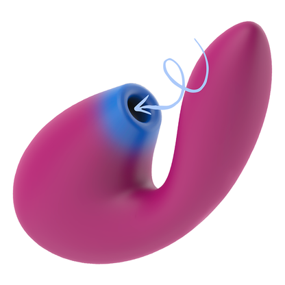 Succhia clitoride e vibratore punto g Coverme viola