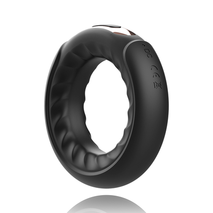 Anello Vibrante Anbiguo Adriano compatibile con Watchme Nero
