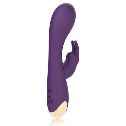 Vibratore Rabbit TREASURE Laurence Compatibile con watchme Viola