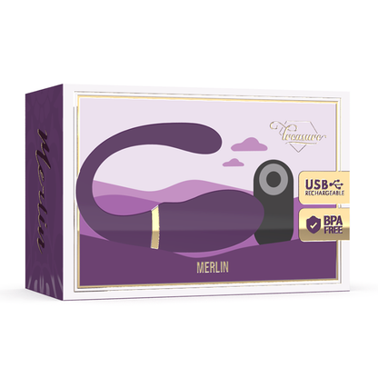 Telecomando treasure merlin doppia coppia vibratore