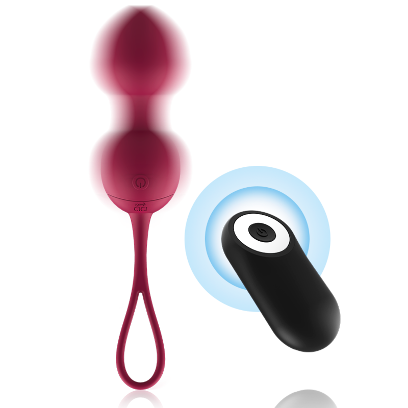 Palline vaginali Cici beauty 3 palline vibranti con telecomando