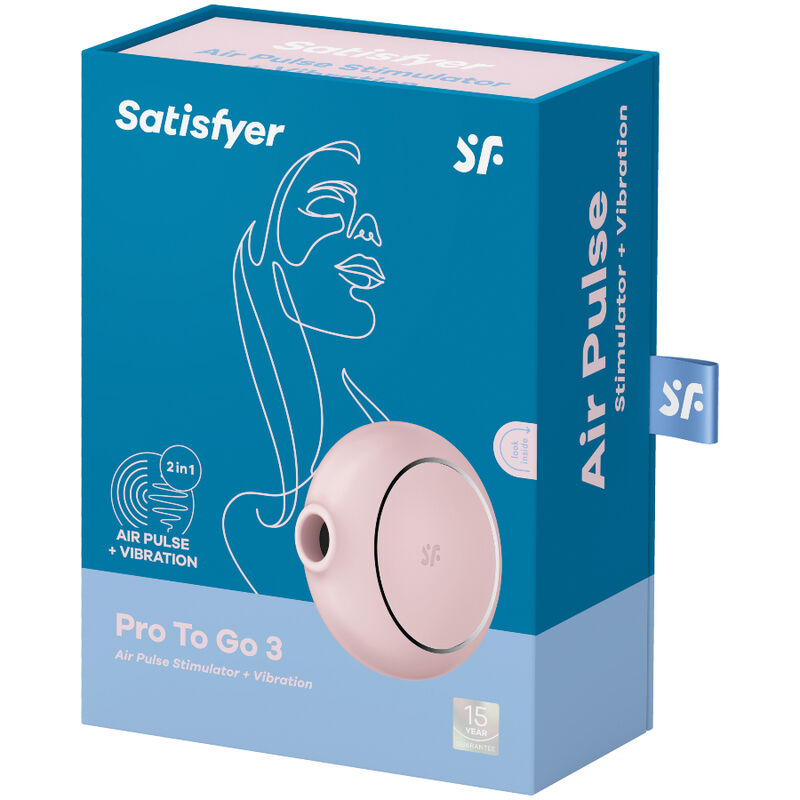 Succhia Clitoride Satisfyer Pro To Go 3 Rosa