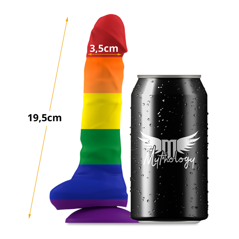 Dildo Mythology Fantasy Dildo Corey-Pride Multicolor