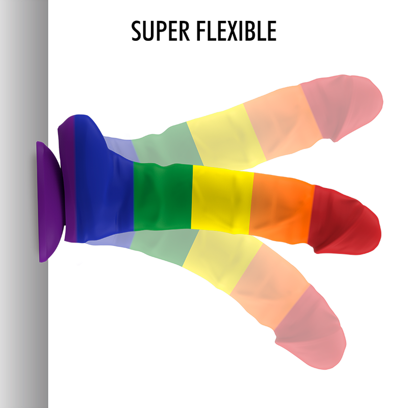 Dildo Mythology Fantasy Dildo Corey-Pride Multicolor