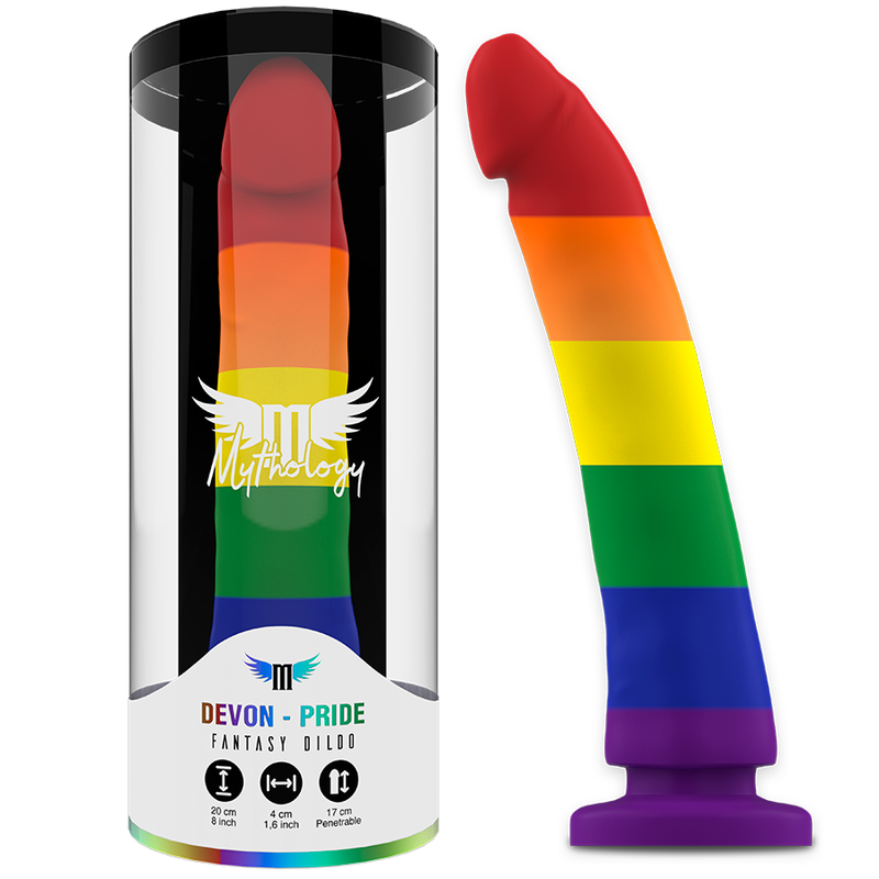 Dildo Mythology Fantasy Dildo Devon-Pride Multicolor