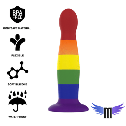 Dildo Mythology Fantasy Dildo Garrick-Pride Multicolor
