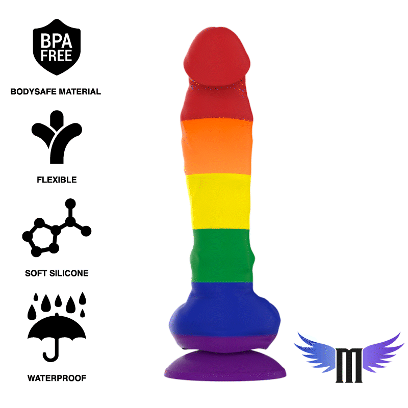Dildo Mythology Fantasy Dildo Corey-Pride Multicolor