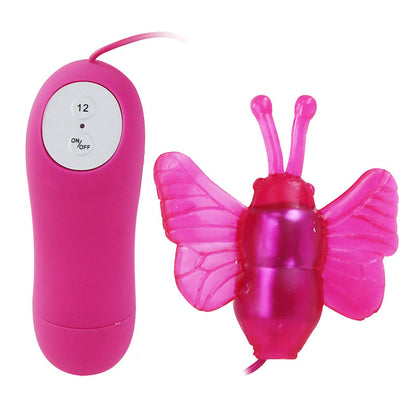 Cute secret mariposa estimuladora vibrador 12v