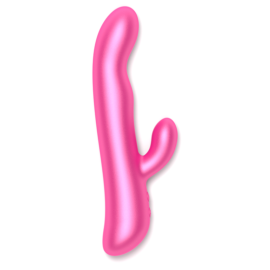 Vibratore Rabbit Oninder Vibration & Rotation Free App Rosa