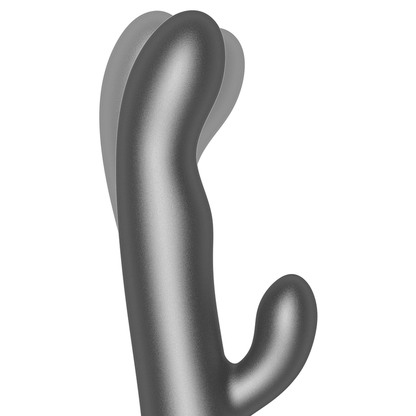 Vibratore Rabbit Oninder Vibration & Rotation Free App Nero