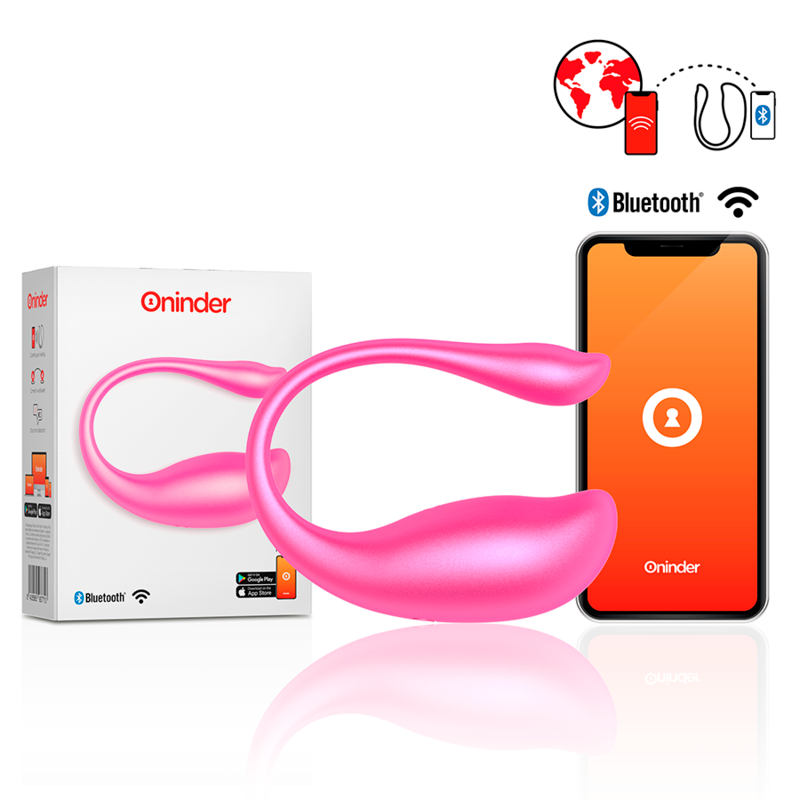 Oninder vibrating egg pink - free app