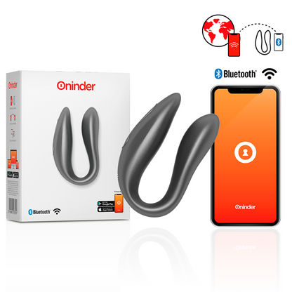 Oninder g-spot & clitoral stimulator black - free app